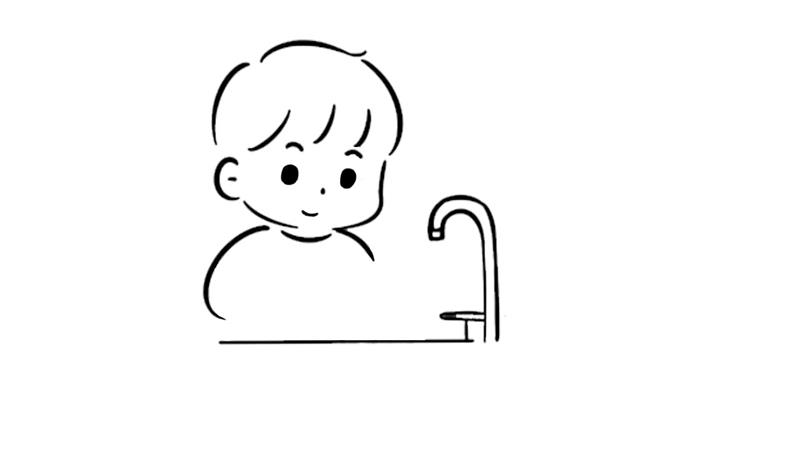 洗碗简笔画怎么画 洗碗简笔画好看