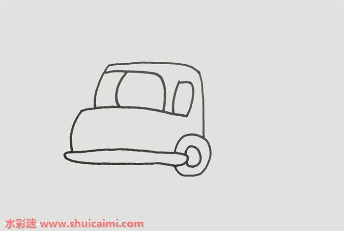 洒水车怎么画 洒水车简笔画画法