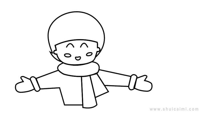 寒假生活简笔画怎么画 寒假生活简笔画步骤