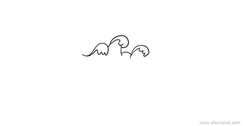 海浪儿童画怎么画 海浪简笔画简单又好看