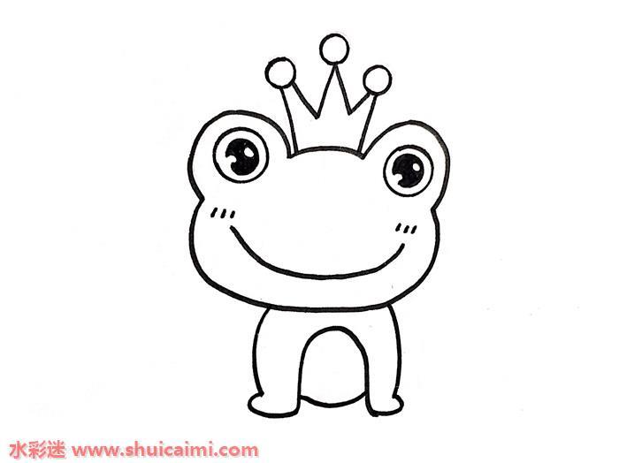 QQ红包青蛙怎么画 QQ红包青蛙简笔画画法