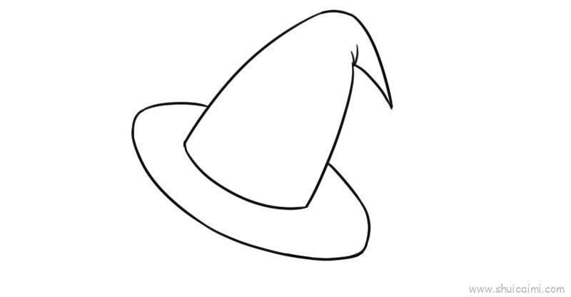 魔法帽儿童画怎么画 魔法帽简笔画简单又好看