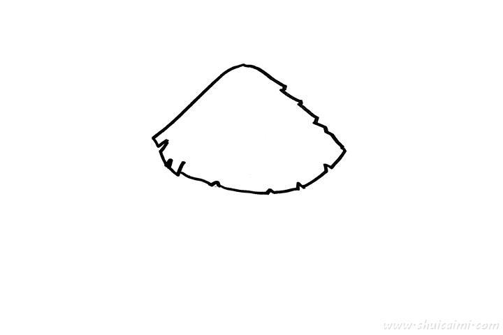 茅草屋怎么画 茅草屋简笔画简单彩色