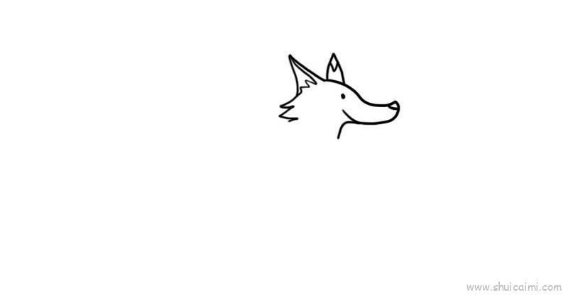狐狸儿童画怎么画 狐狸简笔画顺序