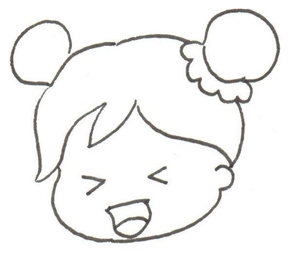 小女孩的简笔画怎么画 小女孩的简笔画图片大全