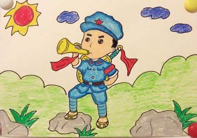 七律长征简笔画 七律长征简笔画图片