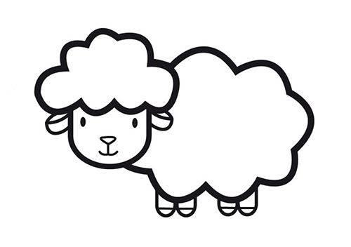 山羊简笔画图片大全 山羊简笔画图片大全可爱彩色