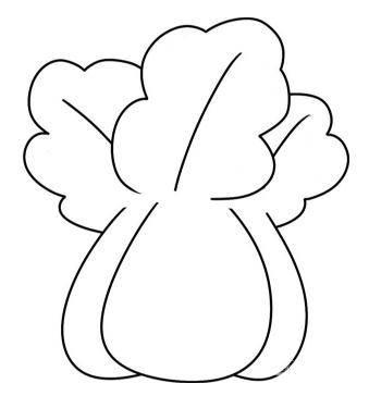 白菜怎么画简笔画 白菜怎么画简笔画简单