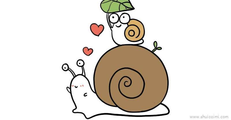 背着宝宝儿童画怎么画 背着宝宝简笔画画法