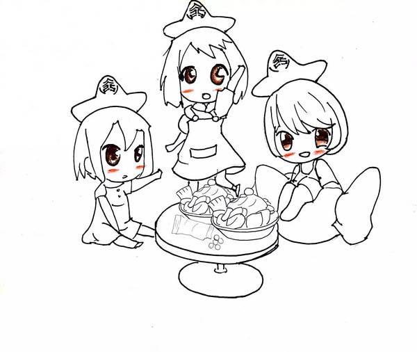 漫画简笔画人物少女 漫画简笔画人物少女简单