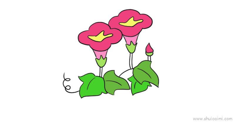 花儿童画怎么画 花简笔画步骤
