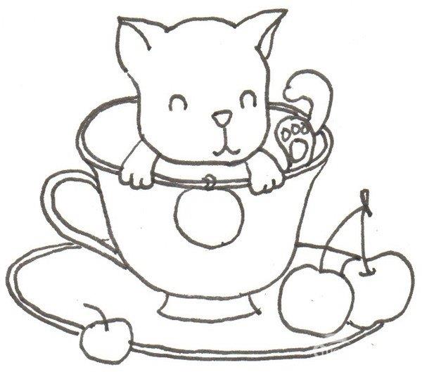 茶杯犬的简笔画怎么画 茶杯犬的简笔画好看
