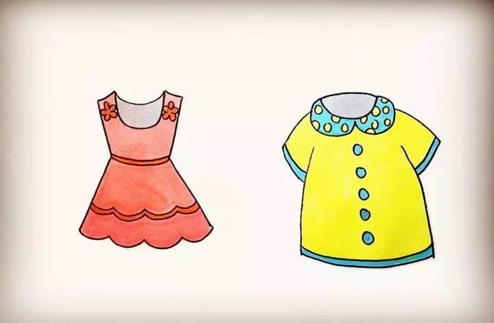 叠衣服简笔画 叠衣服简笔画儿童画