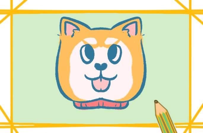 狗头简笔画图片大全 狗头简笔画图片大全可爱卡通