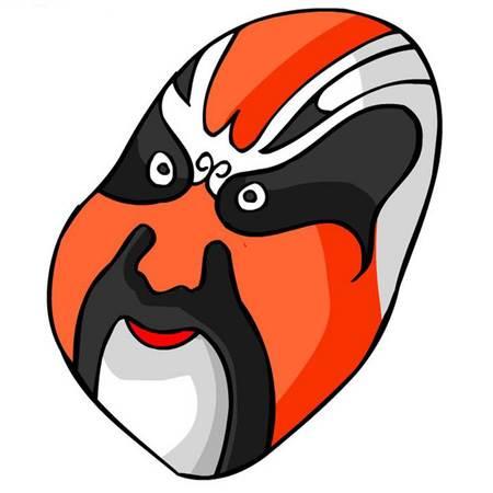 脸谱简笔画 脸谱简笔画花旦