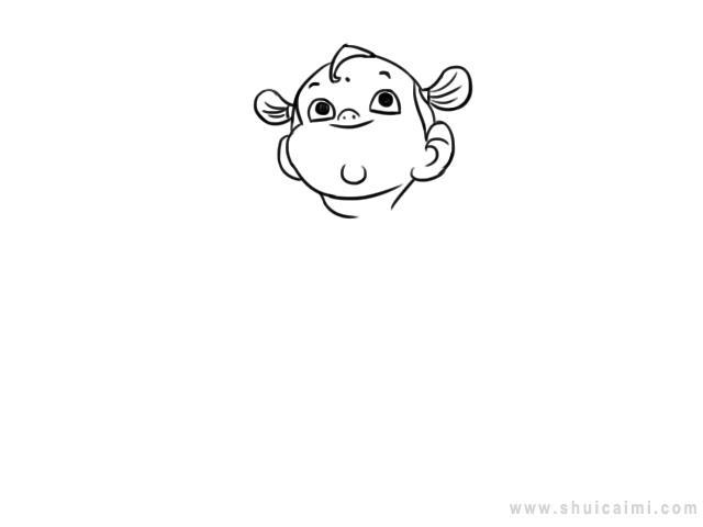 哪吒简笔画怎么画 哪吒简笔画画法