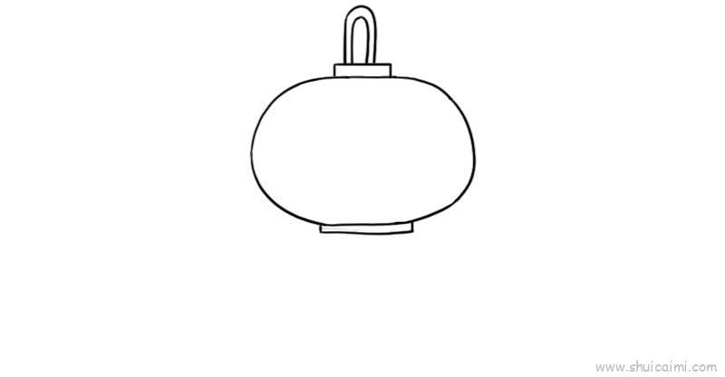 新春红灯笼儿童画怎么画 新春红灯笼简笔画简单