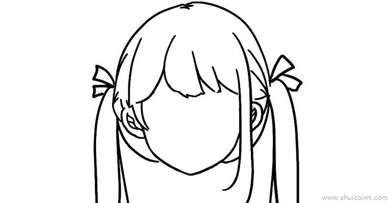 女生头像儿童画怎么画 女生头像简笔画顺序