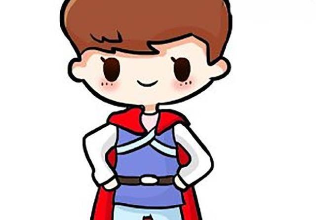 王子简笔画 王子简笔画简单又帅