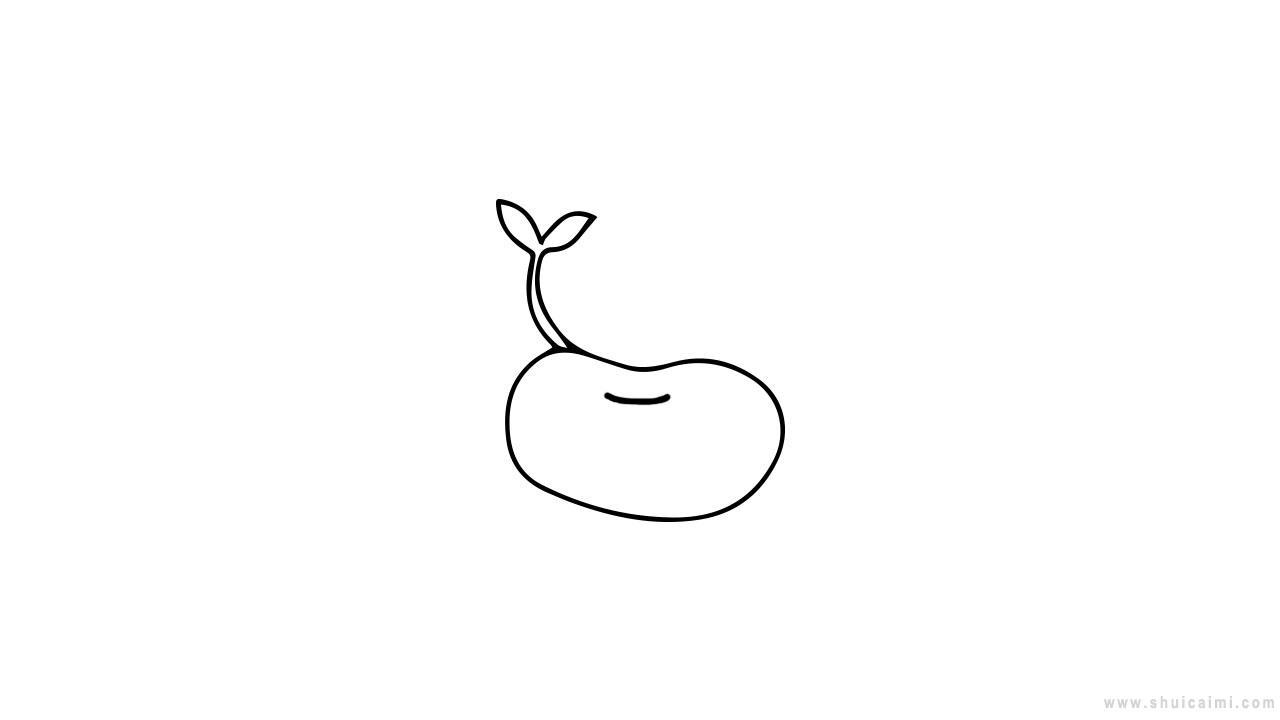 种子发芽简笔画怎么画 种子发芽简笔画顺序