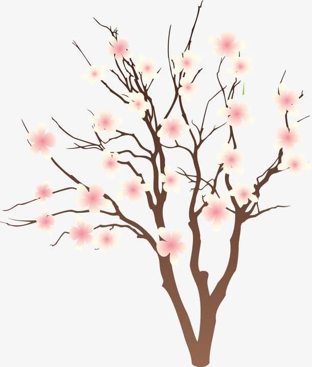 桃花简笔画图片大全 桃花简笔画图片大全带颜色
