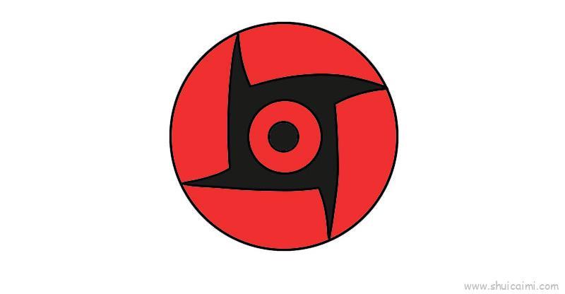 写轮眼儿童画怎么画 写轮眼简笔画简单又好看