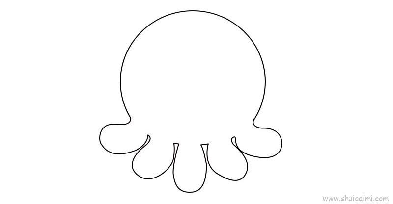 章鱼教程儿童画怎么画 章鱼教程简笔画好看
