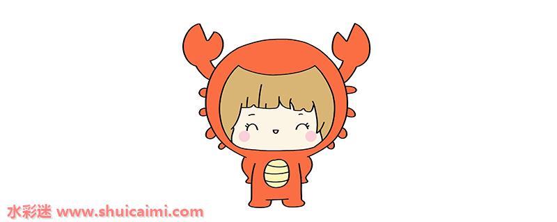 巨蟹座怎么画 巨蟹座简笔画简单又漂亮