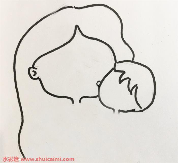 母亲节怎么画 母亲节简笔画漂亮彩色