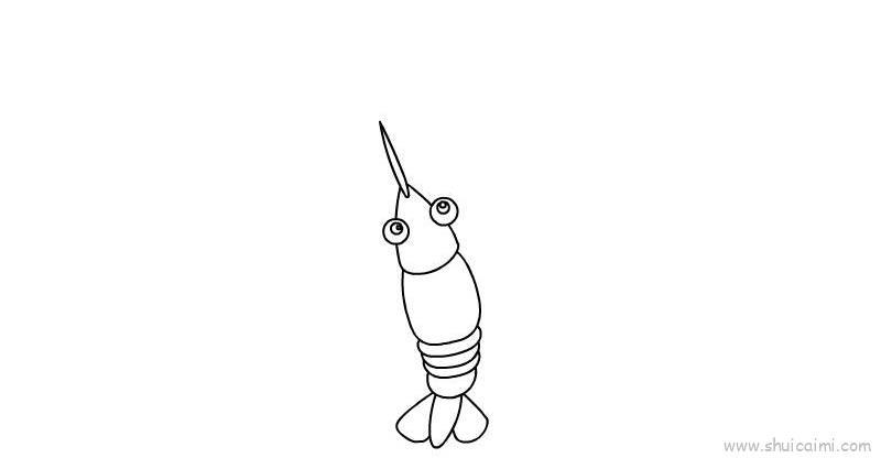 龙虾儿童画怎么画 龙虾简笔画步骤