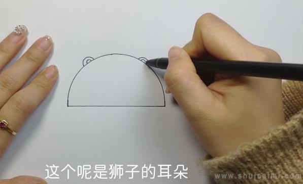 狮子简笔画怎么画 狮子简笔画简单