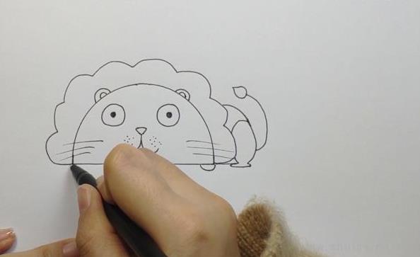 狮子简笔画怎么画 狮子简笔画简单
