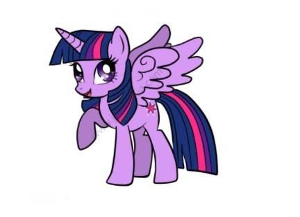 小马简笔画 小马简笔画简单可爱