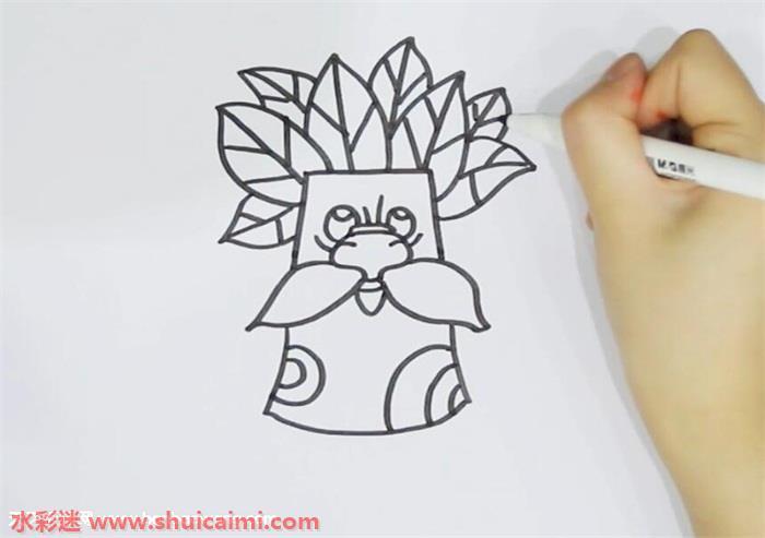 树爷爷怎么画 树爷爷简笔画图片