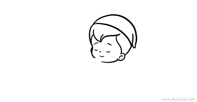 月亮宝宝儿童画怎么画 月亮宝宝简笔画画法