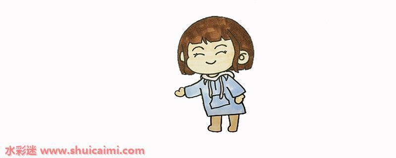 狄淇儿怎么画 简单的狄淇儿简笔画教程