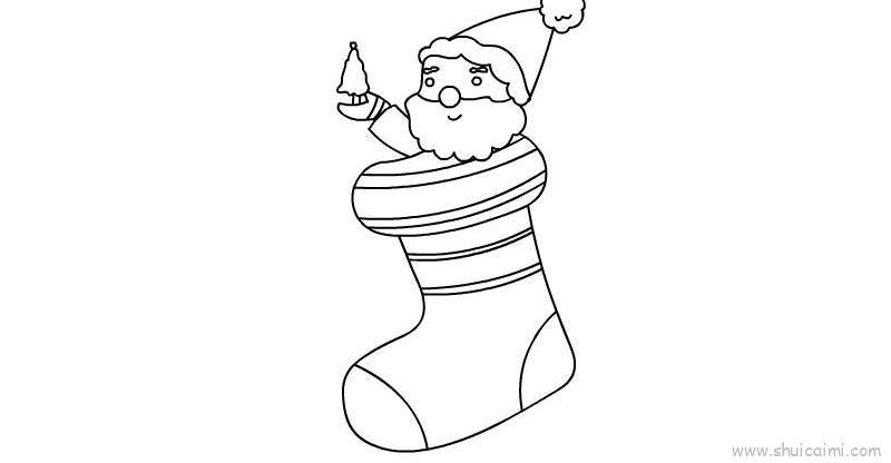 圣诞节创意绘画教学步骤