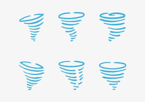 龙卷风简笔画 龙卷风简笔画儿童