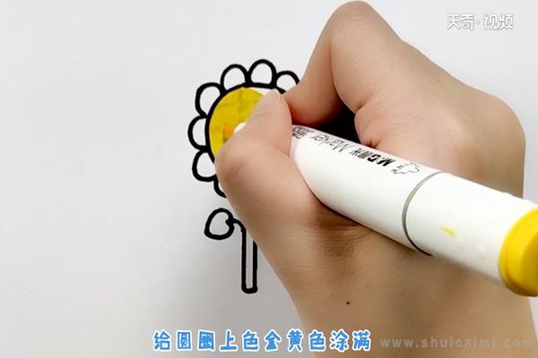 太阳花简笔画怎么画 太阳花简笔画图片