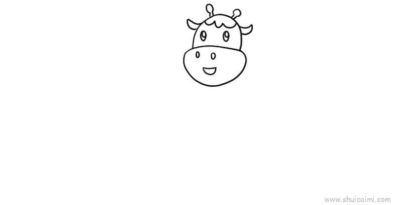 长颈鹿儿童画怎么画 长颈鹿简笔画简单