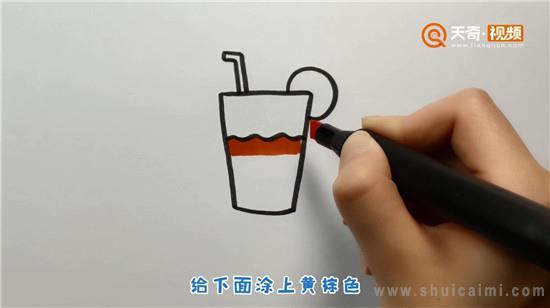 饮料简笔画怎么画 饮料简笔画顺序