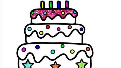 生日简笔画 生日简笔画手绘