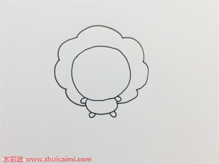 动物狮子怎么画 动物狮子简笔画简单又漂亮彩色