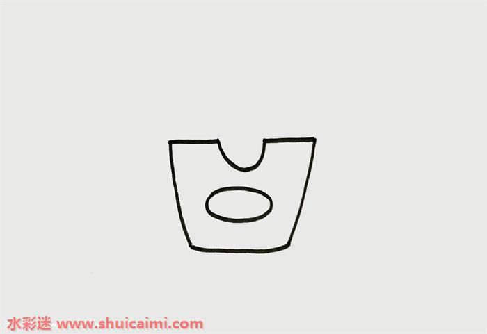 薯条怎么画 薯条简笔画步骤