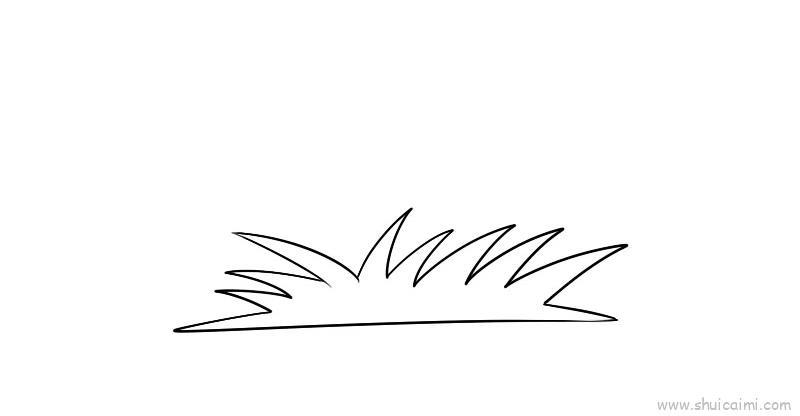 花草儿童画怎么画 花草简笔画步骤