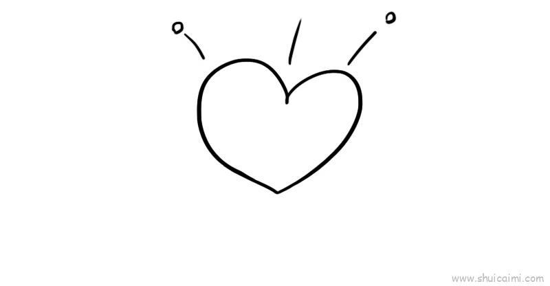 网格本手绘爱心儿童画怎么画 网格本手绘爱心简笔画图片大全