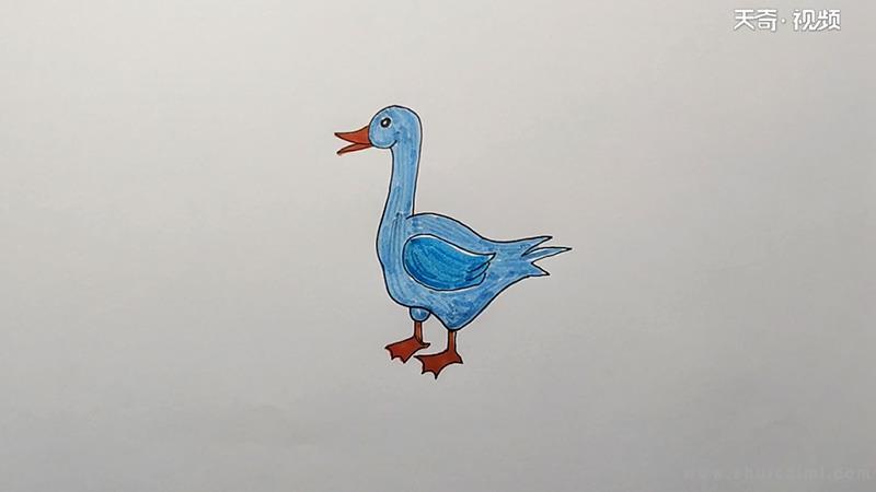鸭子简笔画怎么画 鸭子简笔画简单又好看