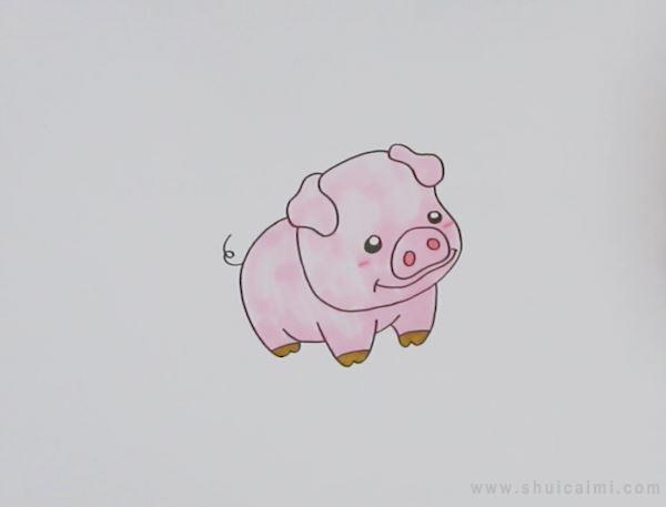 猪简笔画怎么画 猪简笔画简单又好看