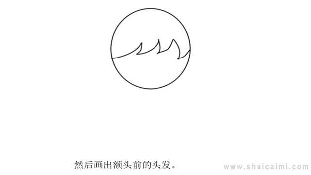 男孩头像简笔画怎么画 男孩头像简笔画图片