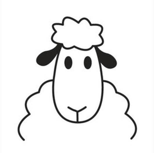 羊简笔画图片 羊简笔画图片彩色